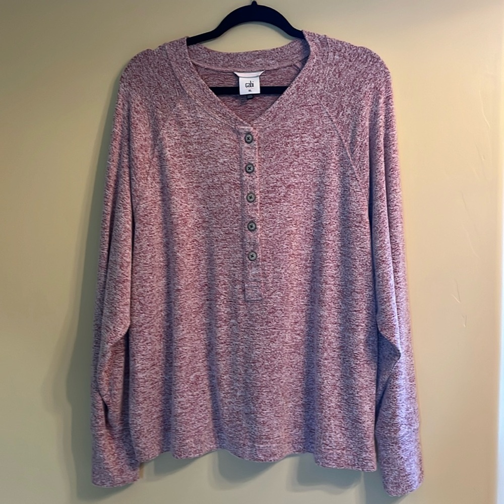 Cabi sweater-Henley Pullover